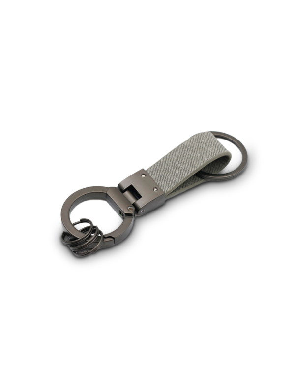 Sleek Push-Open Keyholder with Spring Lock Mechanism