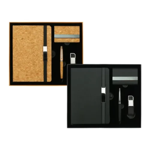 Office Gift Sets with Notebook, Pen, Card Holder, Keychain