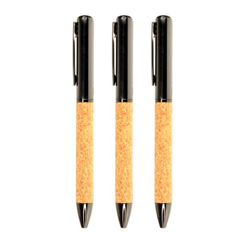 METAL & CORK PEN twist action
