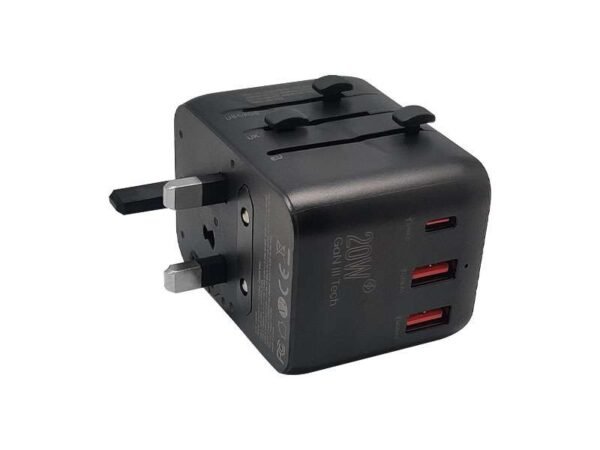 Adapter With 20W PD (2USB&1Type-C)