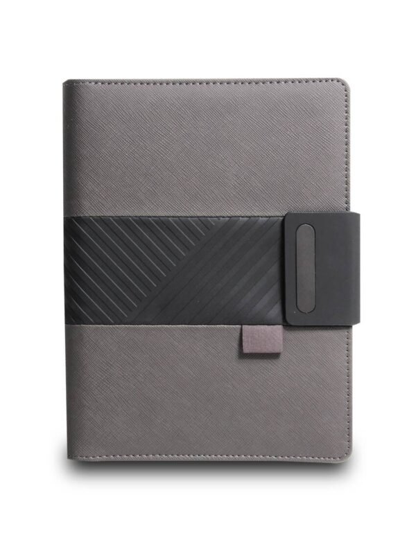 A5 Notebook with Signature Design and Mobile Stand - Image 4