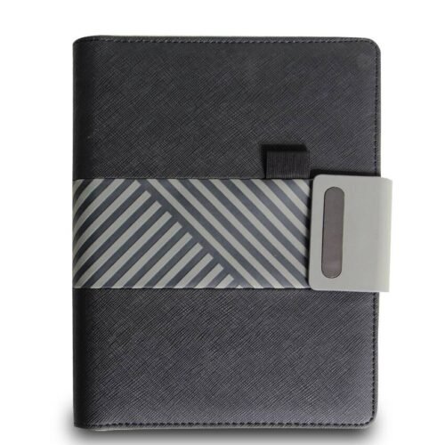 A5 Notebook with Signature Design and Mobile Stand