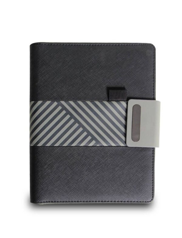 A5 Notebook with Signature Design and Mobile Stand