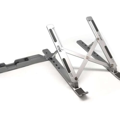 Laptop stand with mobile holder