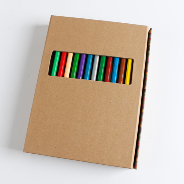 Coloring Kit with 24 Pencils