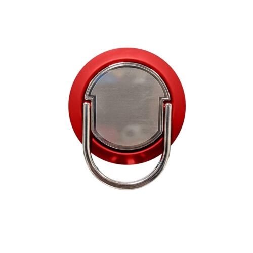 Metal Ring Holder Red