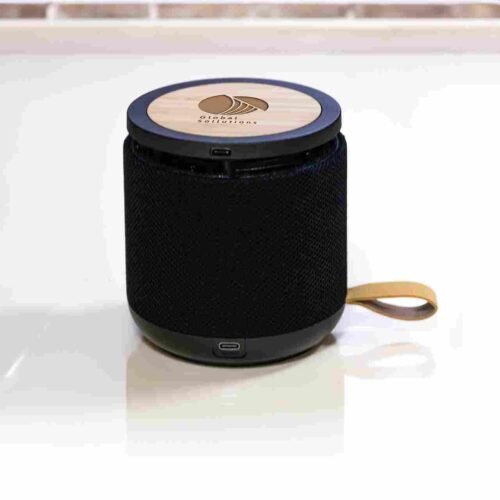 Bamboo Bluetooth Speaker and Wireless Charger