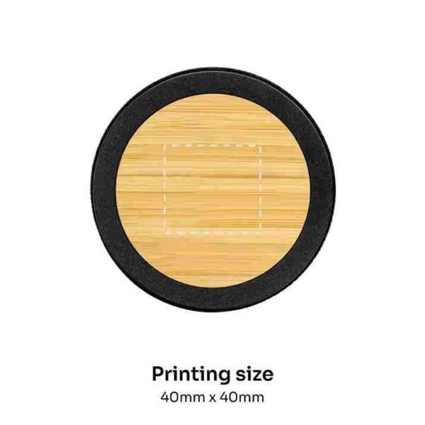 Bamboo Bluetooth Speaker and Wireless Charger - Image 4