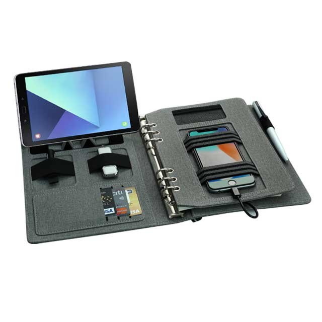 A5 Notebook Organiser With Powerbank - Image 2