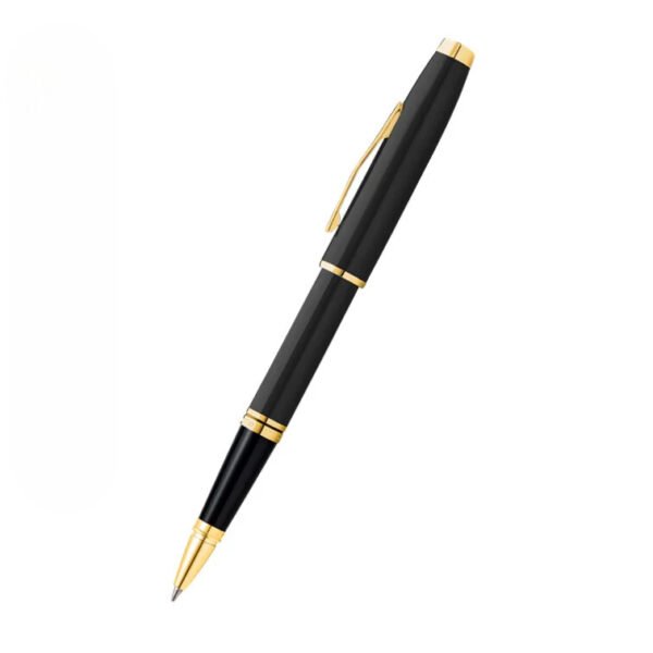 Cross Classic Black Lacquer Rollerball Pen - Image 2