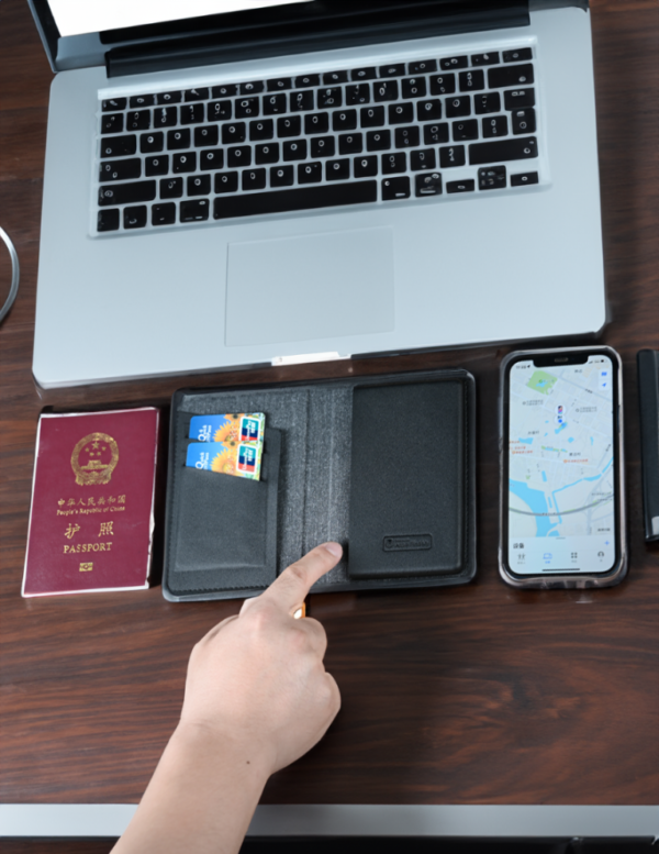 Smart Passport Holder with Built-in Tracker - Image 2