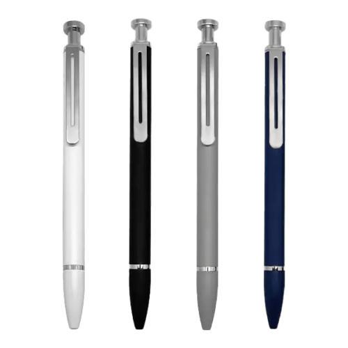 Ballpoint Pen with Push Mechanism