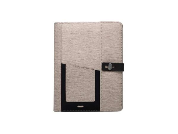 Greige A5 cross functional notebook