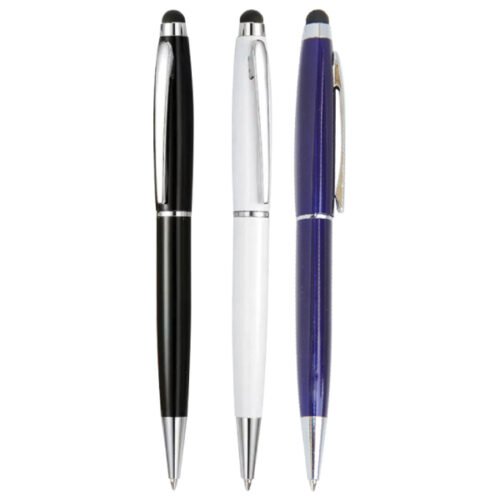 METAL BALL PEN WITH STYLUS