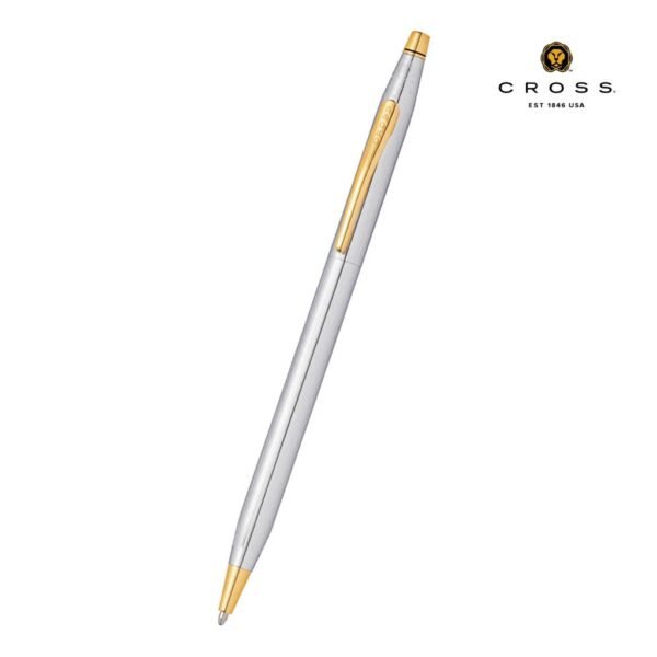Cross Classic Century® Medalist® Chrome with 23KT Gold Plated Ballpoint Pen