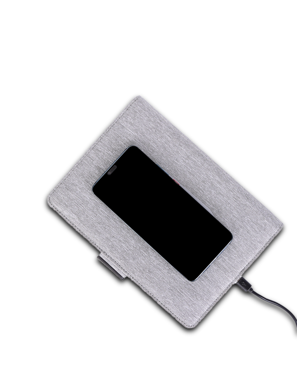 A5 Notebook With Wireless Charger and Powerbank - Image 3