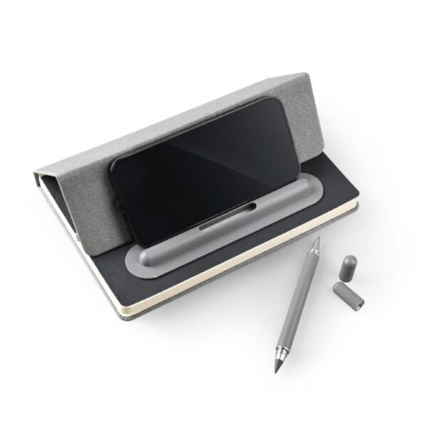 A5 Notebook with Mobile Stand and Pen - Image 6