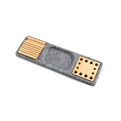 Eco-Friendly Pen, Phone, and Tray Organizer for Your Desk