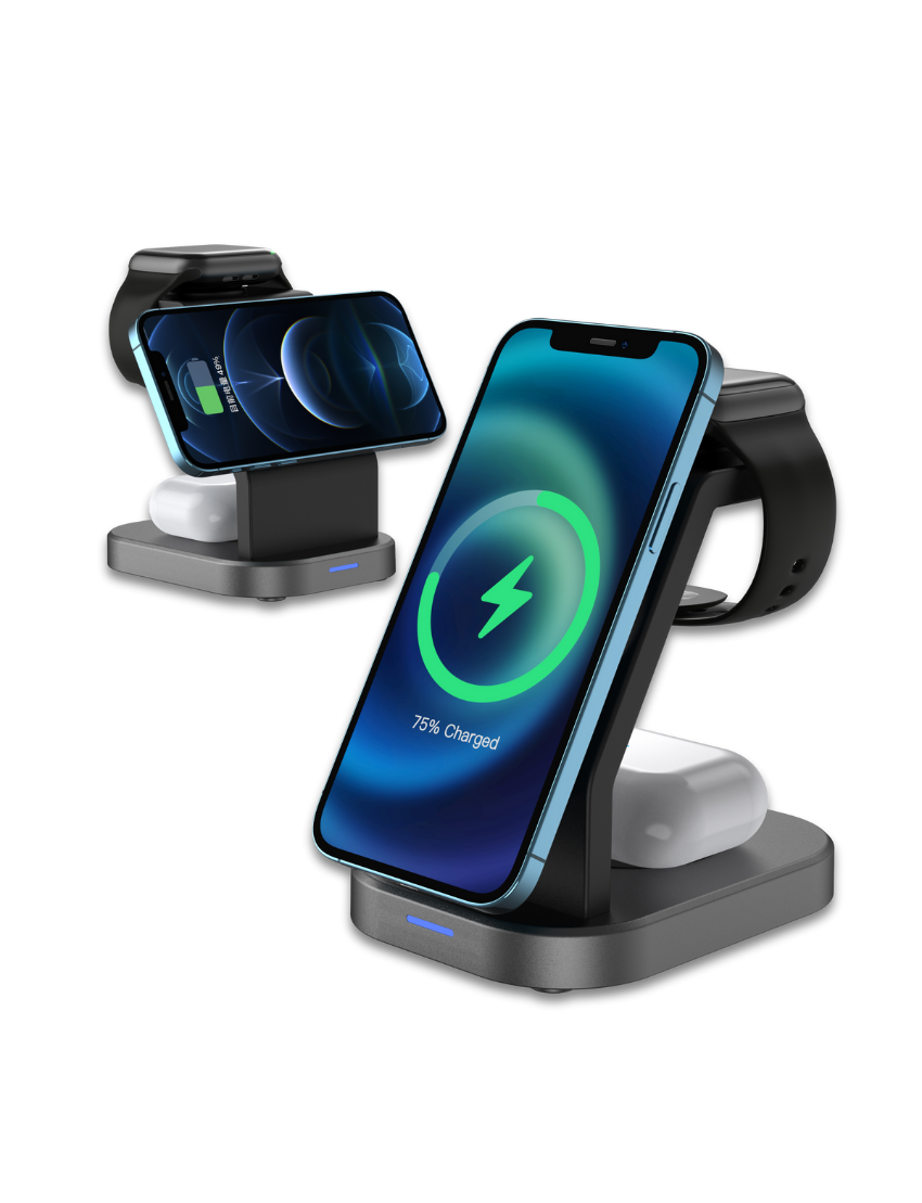 3in1 MagSafe Charger for Phone, Watch, and AirPods - Image 3