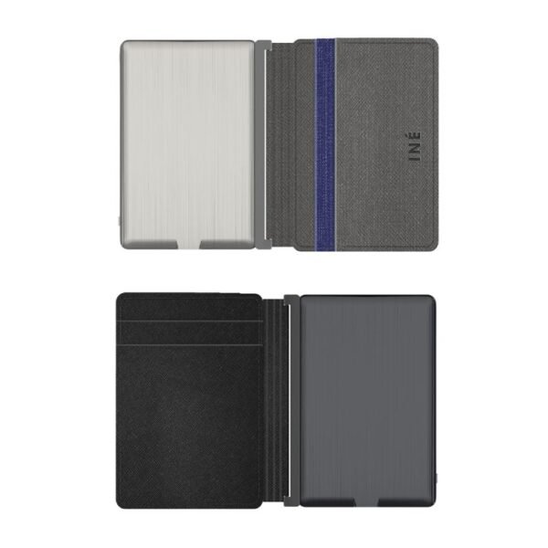 Genuine Leather Wallet with Built-in Battery and RFID Protection - Image 2
