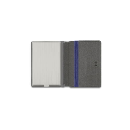 Genuine Leather Wallet with Built-in Battery and RFID Protection