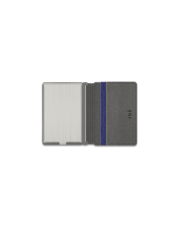 Genuine Leather Wallet with Built-in Battery and RFID Protection
