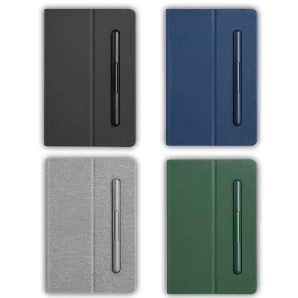 A5 Notebook with 2-in-1 pen/pencil and Mobile Stand - Image 2