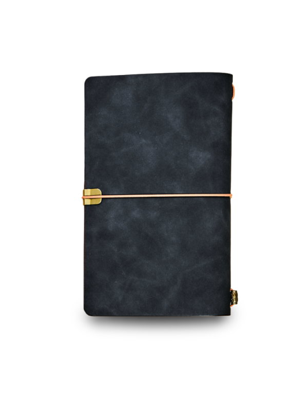 A5 Dual Notebook Set with Soft PU Cover and Elastic Closure - Image 2
