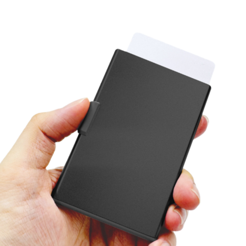 RFID & NFC Blocking Magnetic Aluminium Card Holder