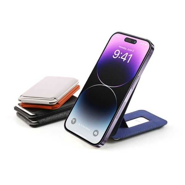 Elegant RFID Magnetic Card Holder & Stand - Image 5