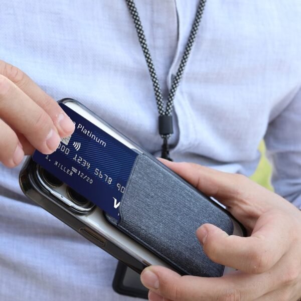 Elegant RFID Magnetic Card Holder & Stand - Image 4