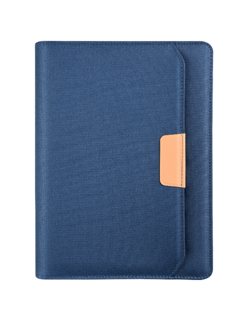 Notebook with Document Organizer and Zipper Closure - Image 3