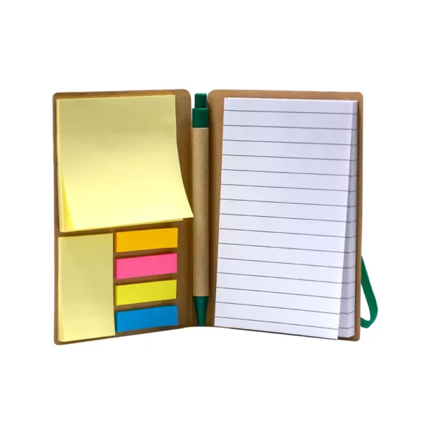 A6 Craft Notebook with Pen and Post-it - Image 2