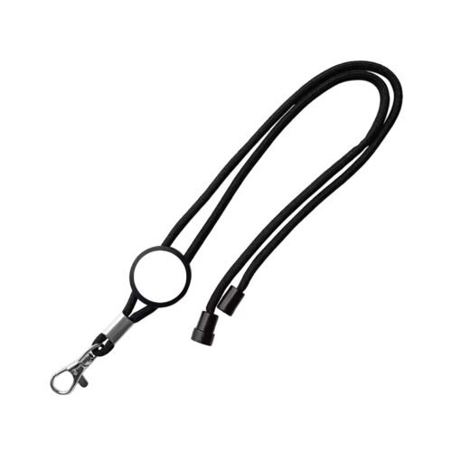 Lanyard with Epoxy Black