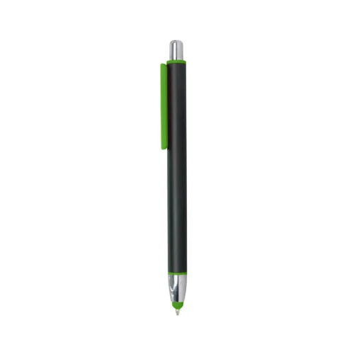 Metal Pen With Color Stylus And Clip