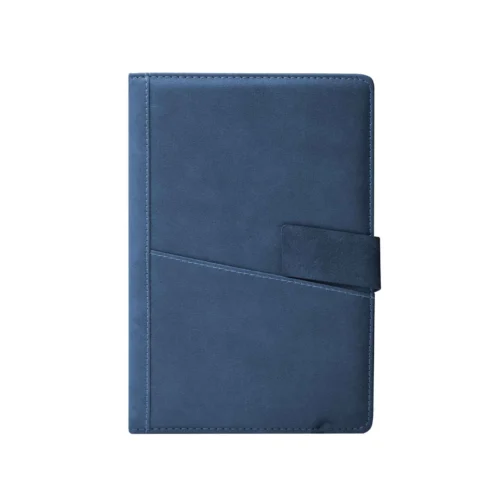 Leather Notebook with Pocket