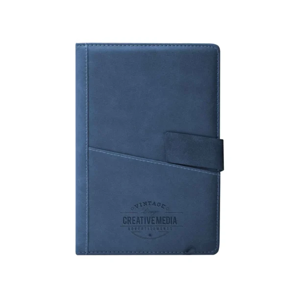 Leather Notebook with Pocket - Image 2