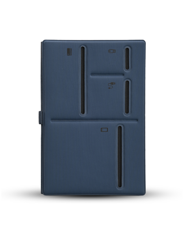 A5 Multi-Pocket Notebook with 80 Sheets in Eco-Friendly Design