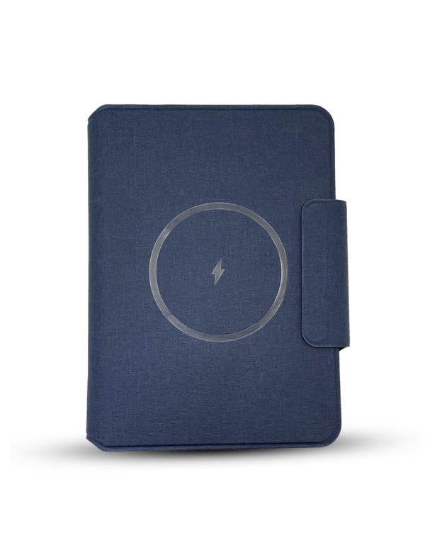 Wireless Charging Notebook with 5000mAh Power Bank