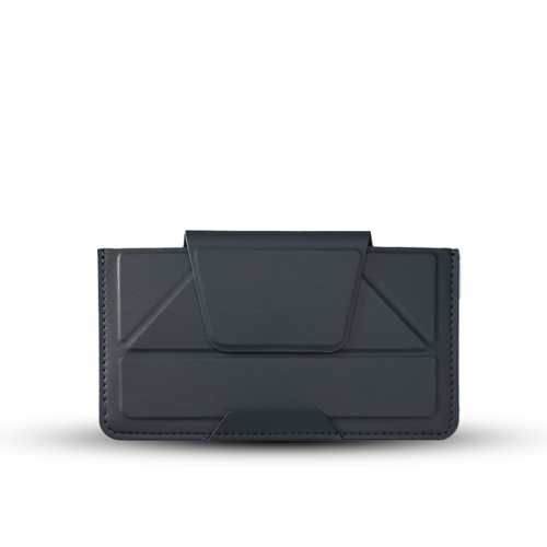 All-in-One PU Mobile Case & Stand with Magnetic Flap Closure
