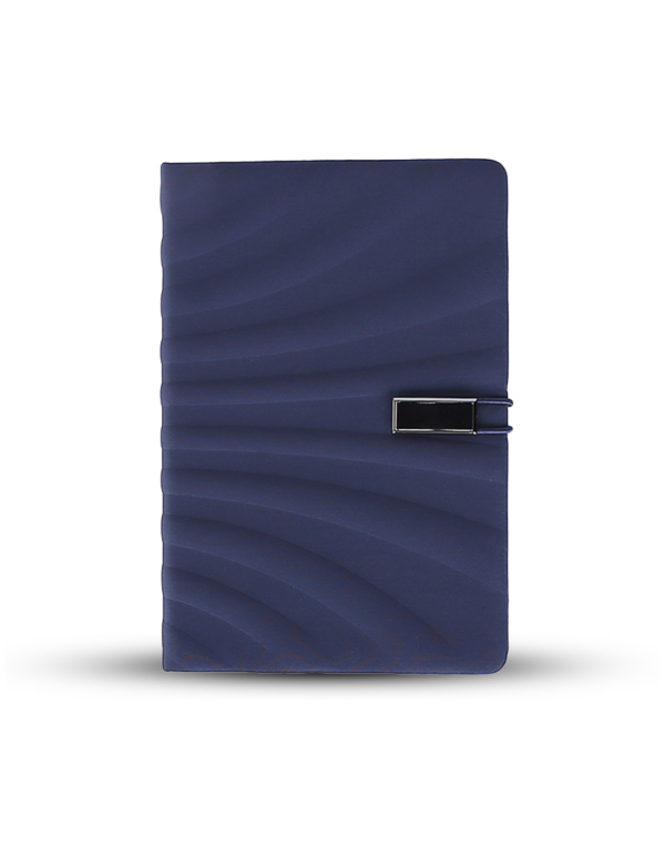A5 Notebook with Wavy Design - Image 4