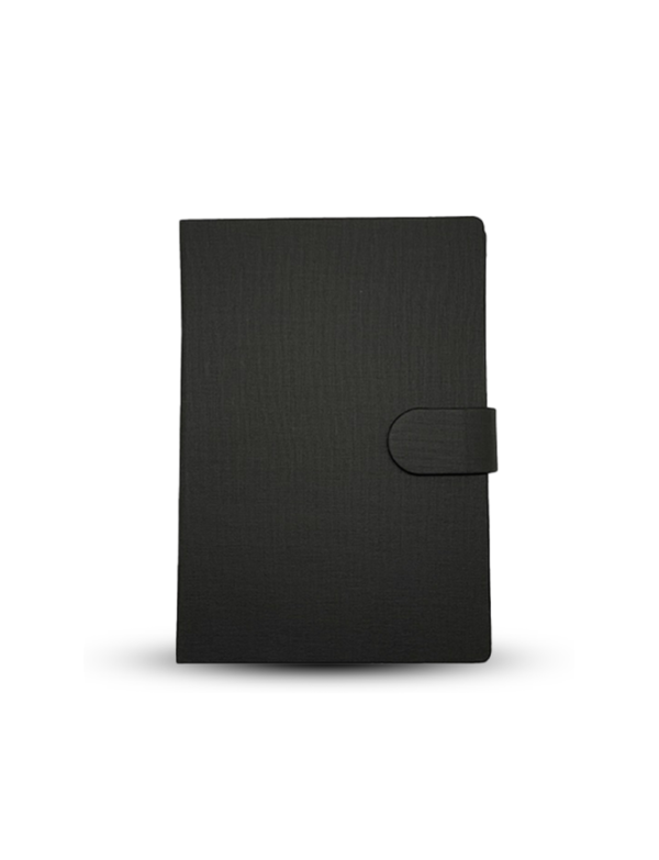 Stylish Stationery Notebook with Magnet Closure and Sticky Notes - Image 4