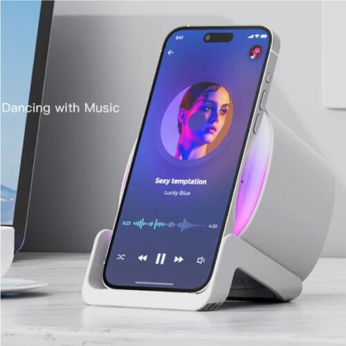 Wireless Speaker With Charging Pad