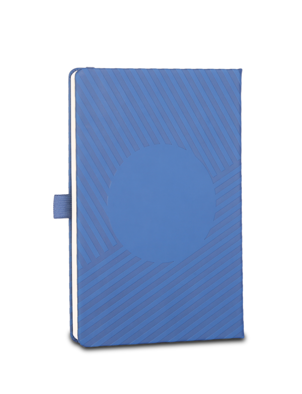 A5 Notebook with Wireless Charger and Debossed Design
