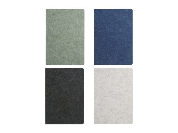 RPET Notebook With Felt Cover - Image 2