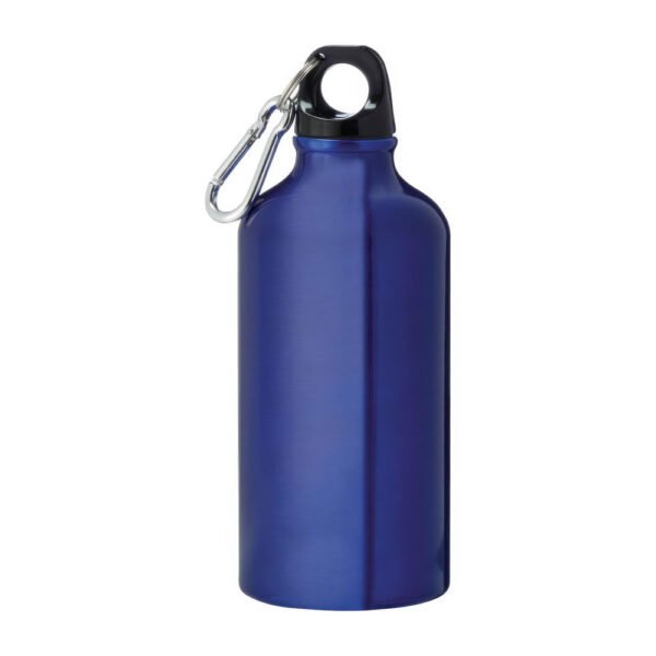 Aluminium Sports Water Bottle with Carabiner - Image 2