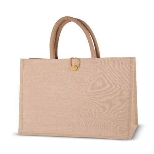 Wide Laminated Juco Bag