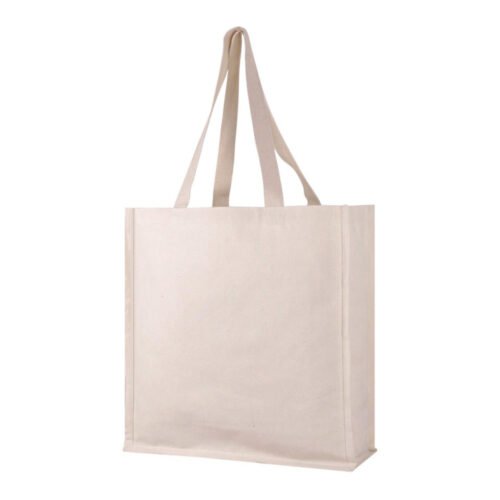 10 OZ Canvas Tote Bag with All Sides Gusset