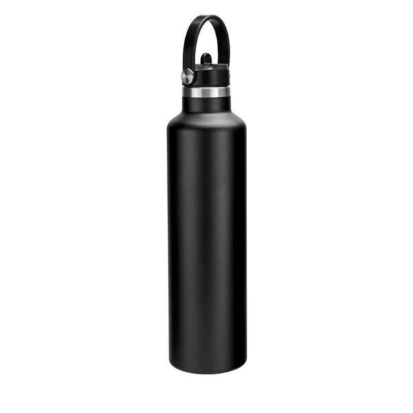 Hans Larsen Vacuum Stainless Steel Bottle with Sports Lid - 1L - Image 2