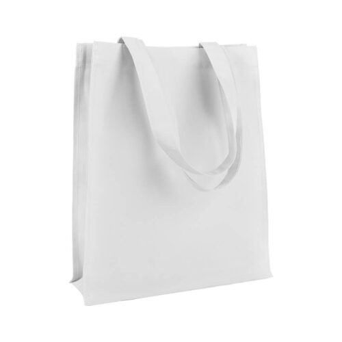 Eco Friendly Cotton Shopping Bag With Gusset